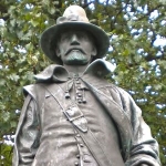 Statue of William Bradford, Plymouth, MA