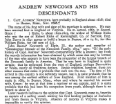 Lt. Andrew Newcomb Signature